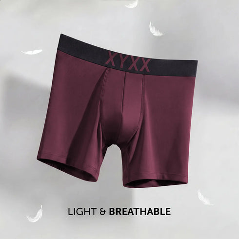 XYXX Alpha Tactel Boxer Briefs -Auburn Red