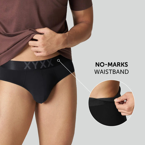 XYXX Alpha Tactel Briefs - Pitch Black