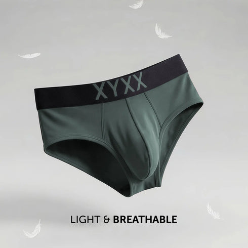 XYXX Alpha Tactel Briefs - Olive Green