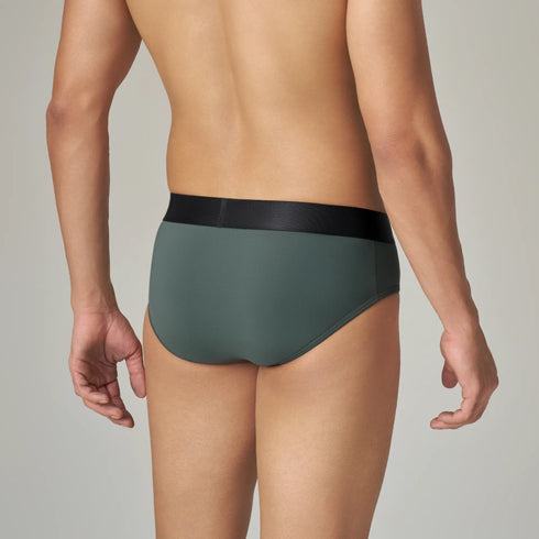XYXX Alpha Tactel Briefs - Olive Green