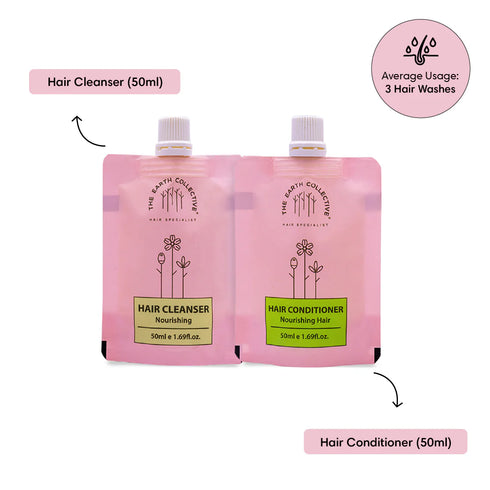 The Earth Collective Combo Nourishing Hair