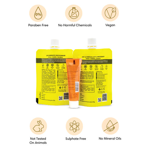 The Earth Collective Dry & Rough Hair Regime