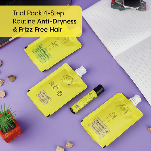 The Earth Collective Dry & Frizzy Hair Regime
