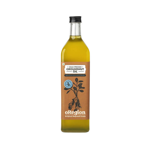 oRegion Cold Pressed Groundnut Oil