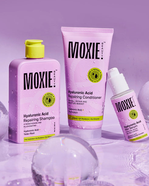 Moxie Beauty The HydroRepair Routine (3 Steps for Damage Repair)