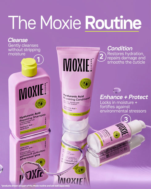 Moxie Beauty The HydroRepair Routine (3 Steps for Damage Repair)