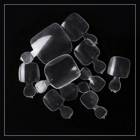 Shills Professional PKT 500pcs Toenails Tips Clear