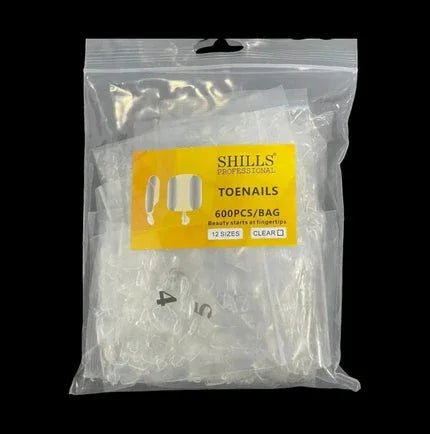 Shills Professional Toe nail Tips- Clear