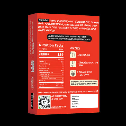 Simplify Foods Tomato Chutney