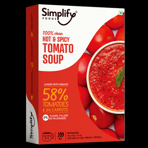 Simplify Foods Hot & Spicy Tomato Soup