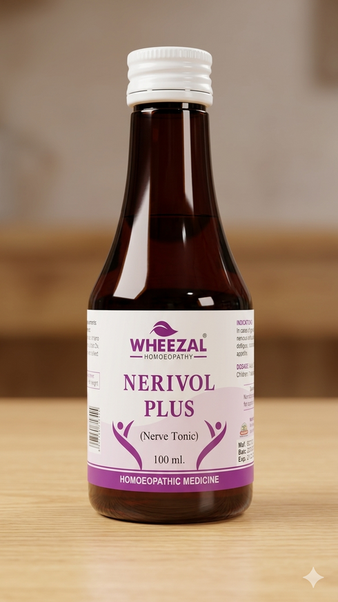 Wheezal Nerivol Plus Nerve Tonic