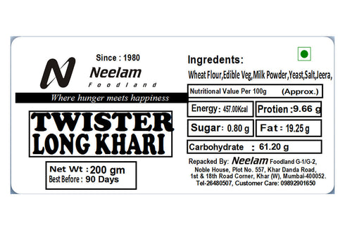 Neelam Foodland Twister Long Khari