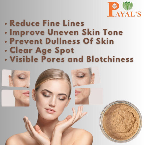 Payal's Herbal Antiaging Facepack For Men And Woomen (200g)