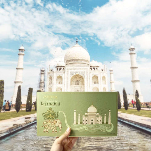 Vahdam Tea Weekend At The Taj Mahal Gift Set 8 Teas