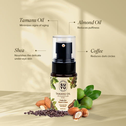 Suyu India Tamanu Oil Under Eye Cream