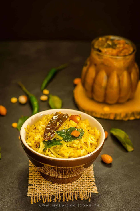 Mithos Pulihora Paste with garlic