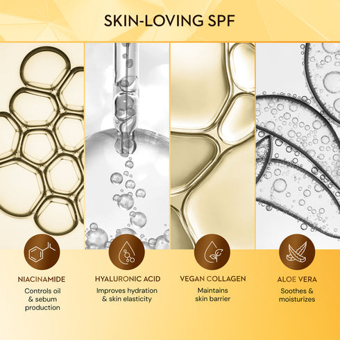 Sugar Tan Ban 4% Niacinamide Sunscreen Light Gel