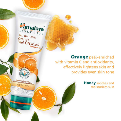 Himalaya Herbals Tan Removal Orange Peel-Off Mask