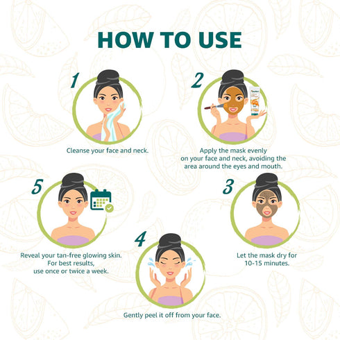 Himalaya Herbals Tan Removal Orange Peel-Off Mask
