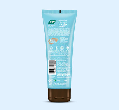 Joy Skin Polishing + Even Texture Tan Clear Salt Scrub