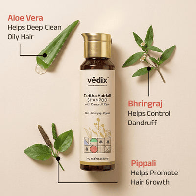 Vedix Taritha Shampoo With Bhringraj & Pippali