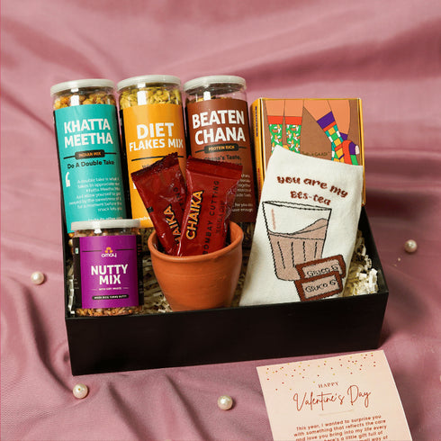 Omay Foods Tea Time Treasures Vday Gift Box