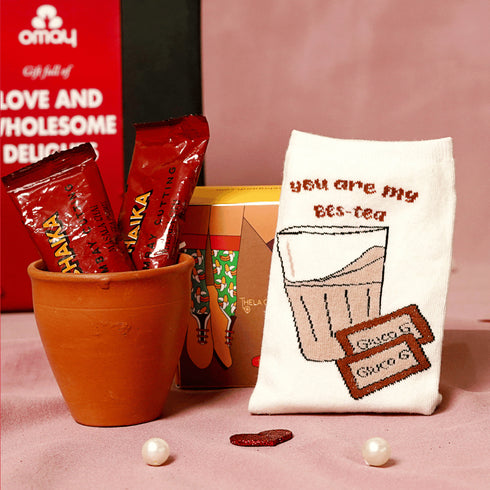 Omay Foods Tea Time Treasures Vday Gift Box
