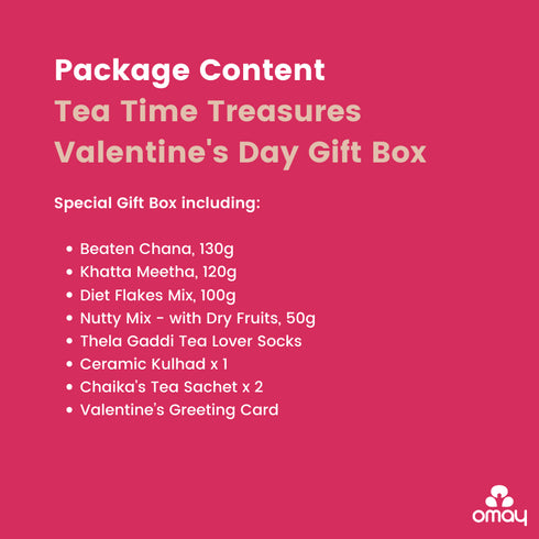 Omay Foods Tea Time Treasures Vday Gift Box