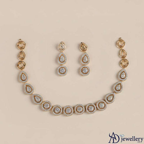 Teardrop Royale Necklace Set