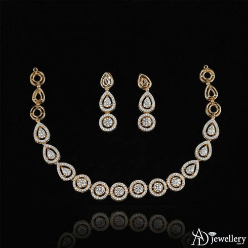 Teardrop Royale Necklace Set