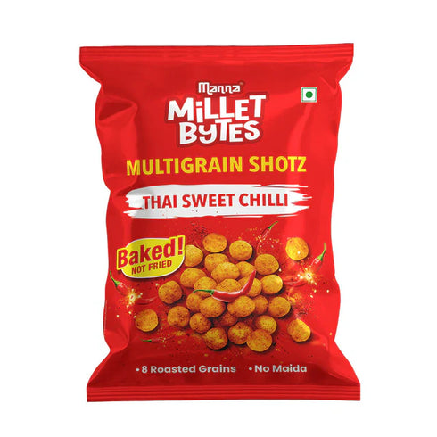 Manna Foods Millet Bytes Thai Sweet Chilli