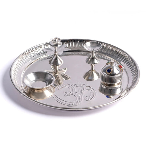 Samskara Home Rakshan Pooja 8" Thali Set