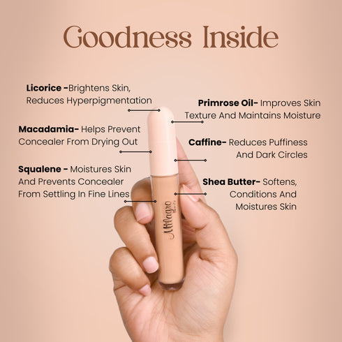 Milagro Beauty Undercover Wizard Concealer 6ML-Rose Beige