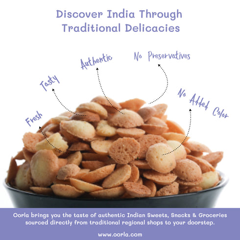 Prakruthi Thoothukudi Wine Biscuits Egg Drops/Egg Biscuit