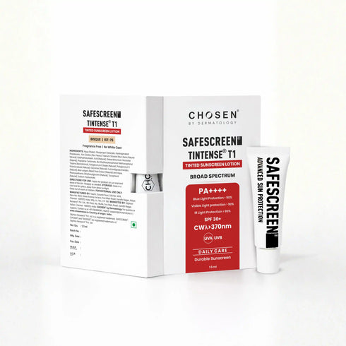 Chosen SAFESCREEN TINTENSE T1 Bisque Mini Pack 1 5ml Redeem for 150 Zola Points