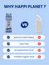 Happi Planet Tap Cleaner & Organic Toilet Cleaner Combo
