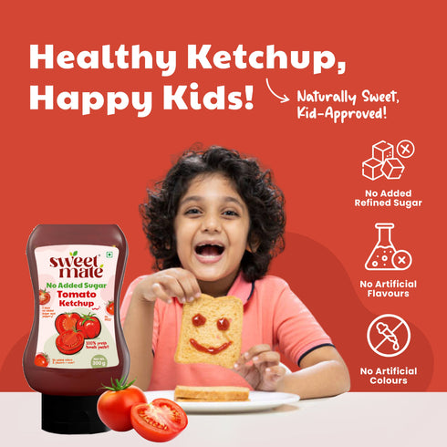 Sweetmate Tomato Ketchup | No Added Sugar & Jaggery