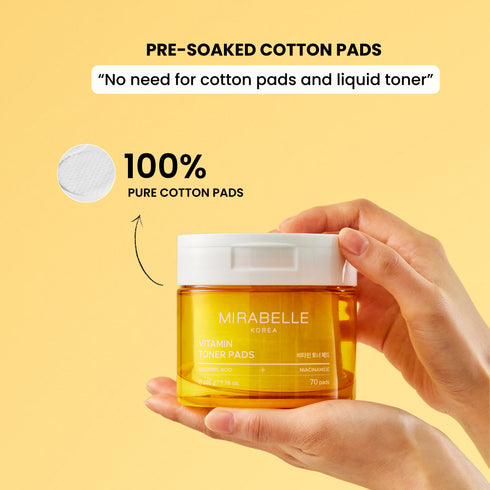 Mirabelle Korea Vitamin Toner Pads