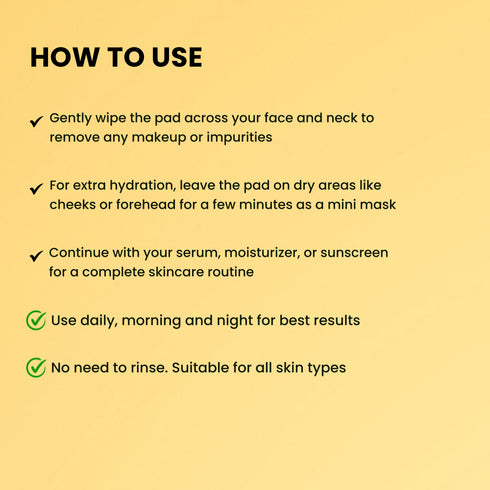 Mirabelle Korea Vitamin Toner Pads