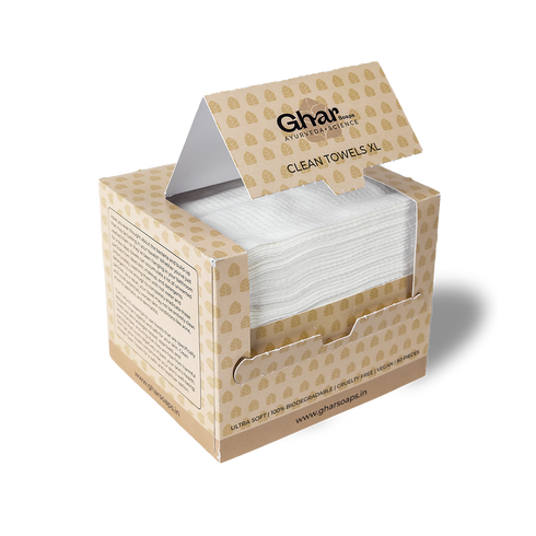 Ghar Soap Face Clean Towel