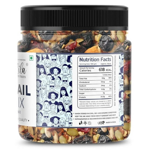 Lila Dry Fruits Trail Mix