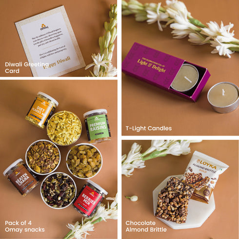 Omay Foods Treasure Treats Diwali Gift Box
