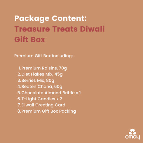 Omay Foods Treasure Treats Diwali Gift Box