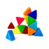 Rubbabu Just Triangles (Set of 16) - Soft, Squishy Building Blocks