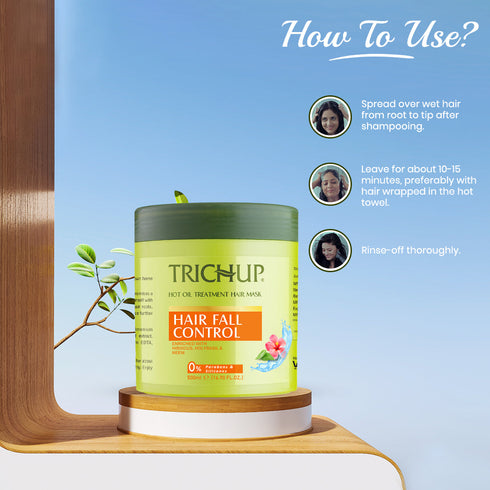 Vasuestore Trichup Hair Fall Control Hair Mask with Aloe Vera Gel