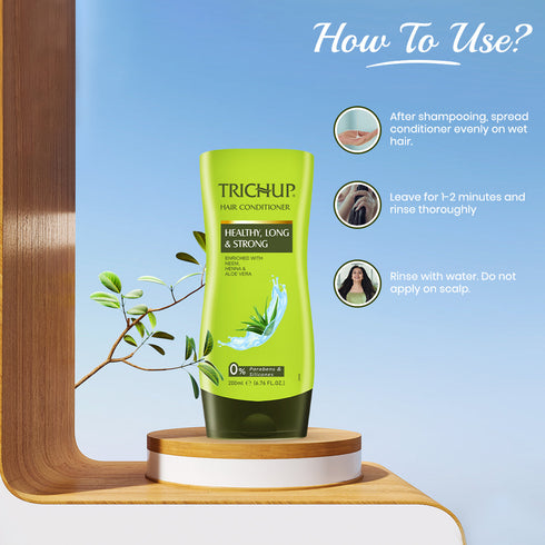 Trichup trichup healthy long strong conditioner olive green