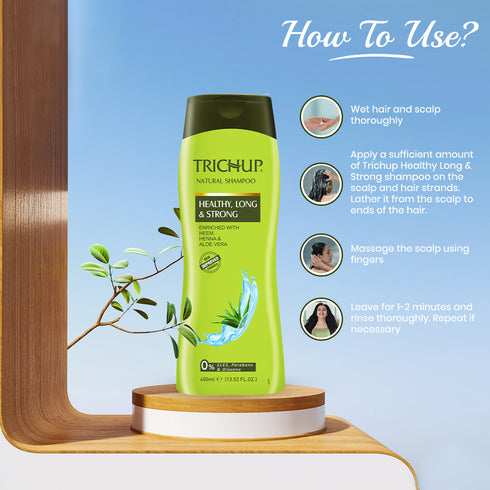 Vasuestore Trichup Healthy Long & Strong Natural Shampoo