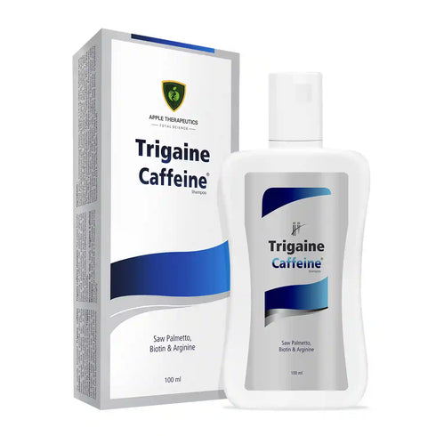 Trigaine caffeine shampoo for hair fall control