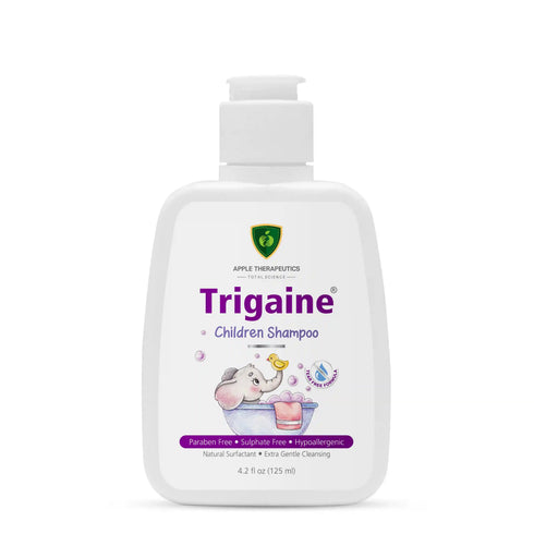 Trigaine tear-free children shampoo
