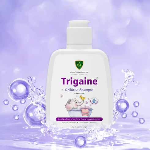 Trigaine tear-free children shampoo